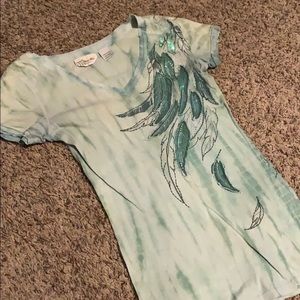 Small Green Miss Me Top